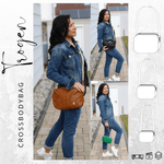 Schnittmuster Crossbag Tasche TROGEN + Videoanleitung : - Sewando