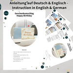 ITH Stickdatei Geschenkumschlag 13x18 in 2 Varianten - Sewando