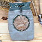 ITH Stickdatei Leckerchenbeutel 16x23, In The Hoop Bag PawButton - Sewando