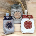 ITH Stickdatei Leckerchenbeutel Set S, M, L, In The Hoop Bag PawButton - Sewando