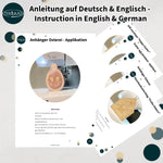 Stickdatei Ostern Set, ITH Geschenkumschlag 13x18 und 16x26,Osterei Geschenkanhänger 10x10 - Sewando