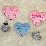 Stickdatei Herzkind 2 Kämpferherz Herz in the Hoop Set 2510 - Sewando