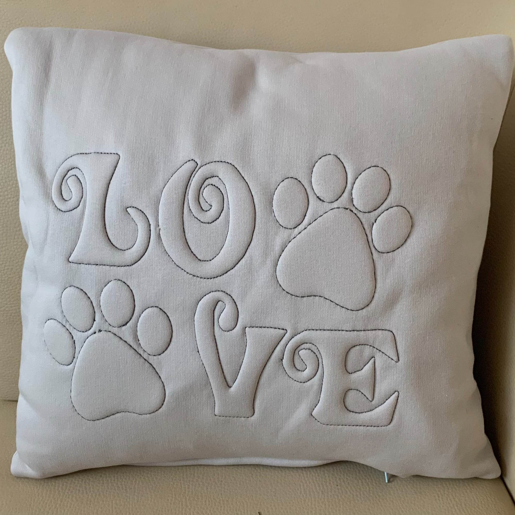 Stickdatei Hund Love 3D Trapunto Set 2512 - Sewando