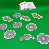 Digiset und Plotterdatei Blumen Tattoo - Sewando