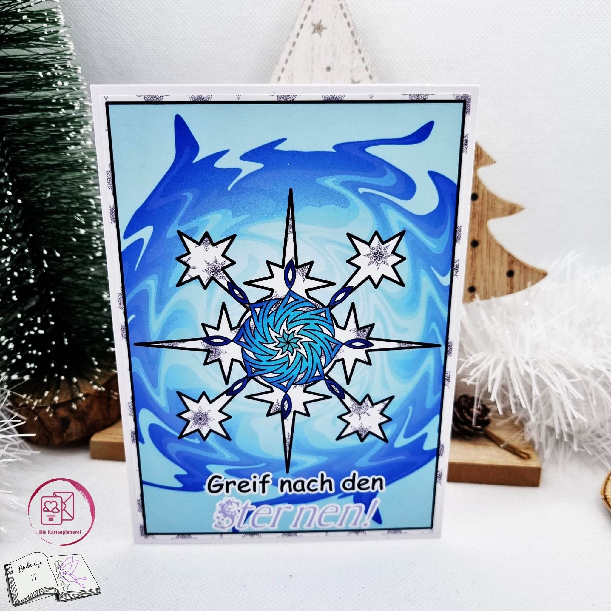 Digiset Blumensterne Plotten, Sublimation, Drucken, Digistamp - Sewando