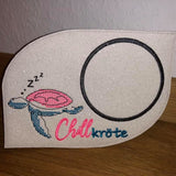Stickdatei - Mugrug "Chillkröte"