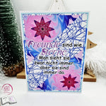 Digiset Blumensterne Plotten, Sublimation, Drucken, Digistamp - Sewando