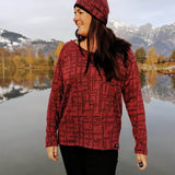 Schnittmuster Raglansweater / Hoodie ISTRANA Gr. 34-56 : - Sewando