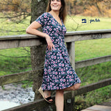 eBook Wickelkleid "Lena" Größe 30-50 Schnittmuster & Nähanleitung