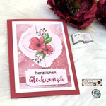 Digiset Blumen Ornament Kreise Plotten, Sublimation, Drucken, Digistamp - Sewando