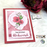 Digiset Blumen Ornament Kreise Plotten, Sublimation, Drucken, Digistamp - Sewando