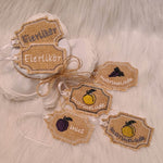 Stickdatei - Einmach-Schilder - Sewando