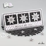 Digiset Blumensterne Plotten, Sublimation, Drucken, Digistamp - Sewando