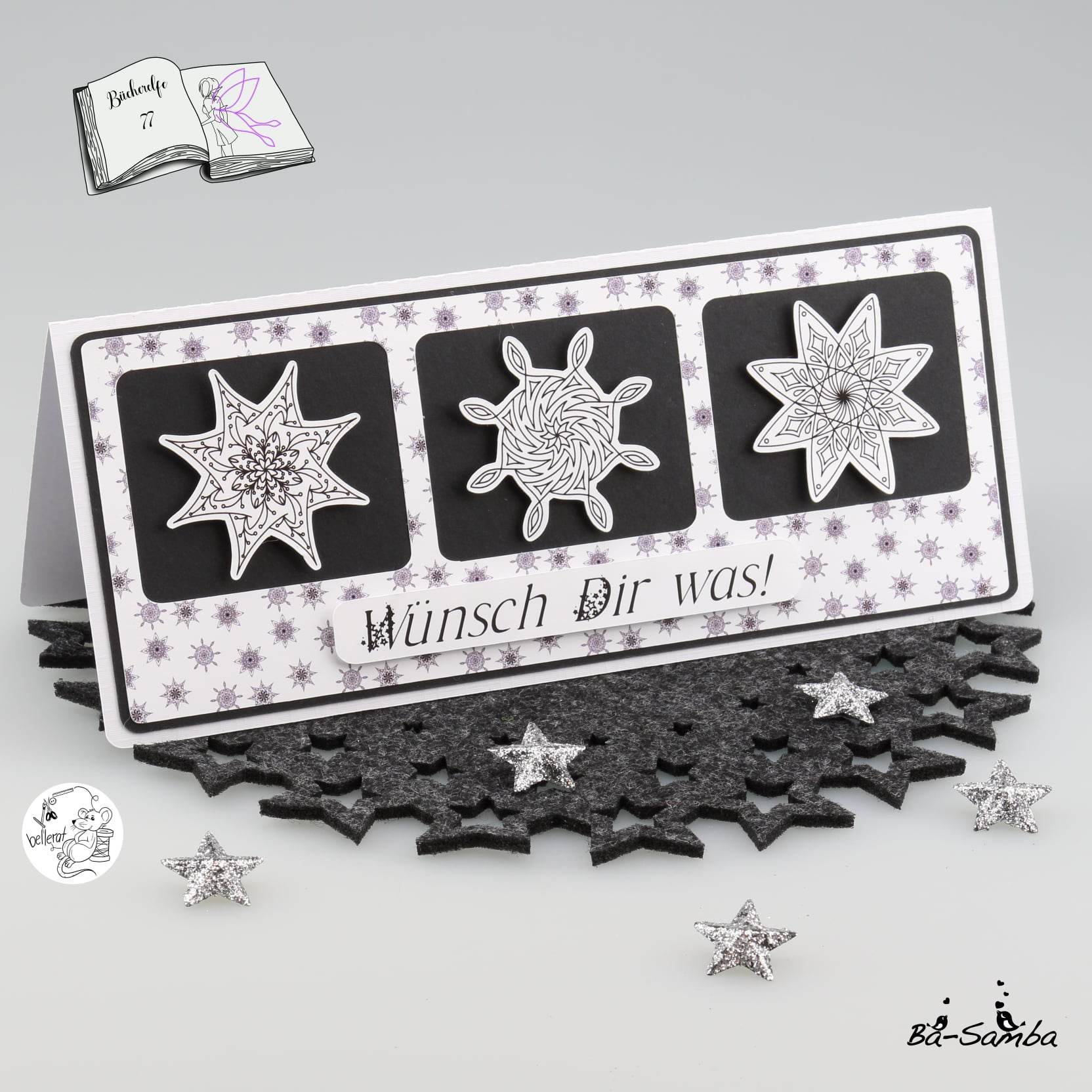 Digiset Blumensterne Plotten, Sublimation, Drucken, Digistamp - Sewando