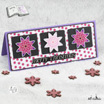 Digiset Blumensterne Plotten, Sublimation, Drucken, Digistamp - Sewando