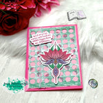 Digiset Lotusblume Plotten, Sublimation, Drucken, Digistamp - Sewando
