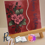 Digiset Blumen Ornament Plotten, Sublimation, Drucken, Digistamp - Sewando