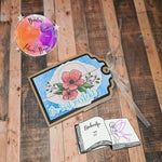 Digiset Blumen Ornament Kreise Plotten, Sublimation, Drucken, Digistamp - Sewando