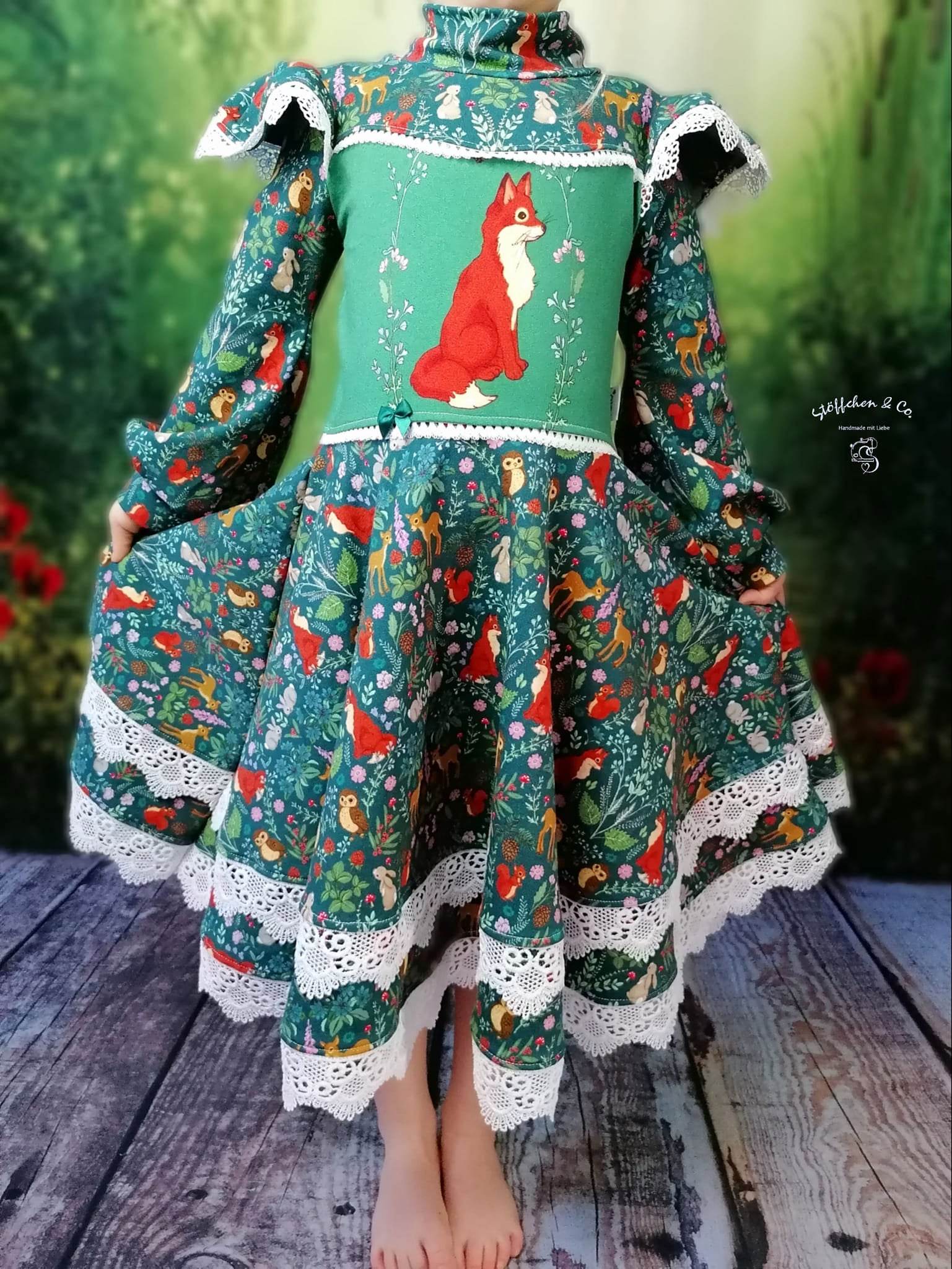 Schnittmuster Kleid Alianda Gr. 80 bis 152 - Sewando