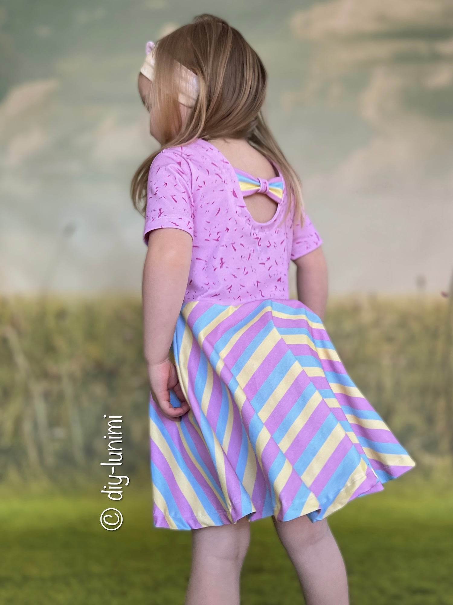 Schnittmuster Kleid und Top Thea Gr. 80-140 - Sewando