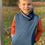 Schnittmuster Hoodie Winter-Tadeo Gr. 74-140 - Sewando