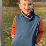Schnittmuster Hoodie Winter-Tadeo Gr. 74-140 - Sewando