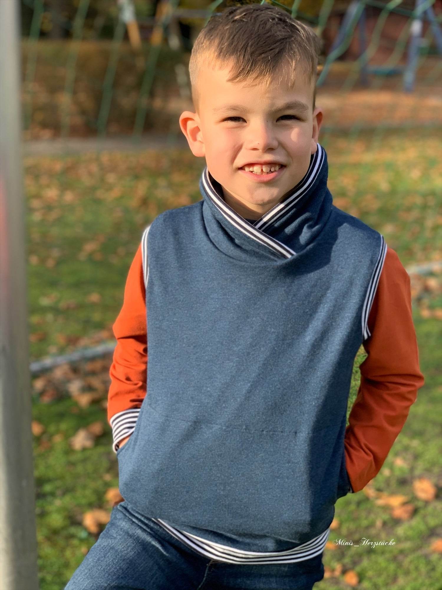 Schnittmuster Hoodie Winter-Tadeo Gr. 74-140 - Sewando