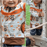 Schnittmuster Pullover, Troyer Achat Gr. 80 bis 152 - Sewando