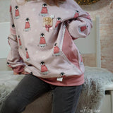 Schnittmuster Hoodie Schräger Vogel Gr. 74-140 - Sewando