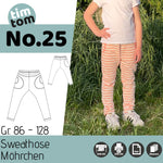 Schnittmuster timtom No.25 stylische Sweathose Gr.86-128 - Sewando