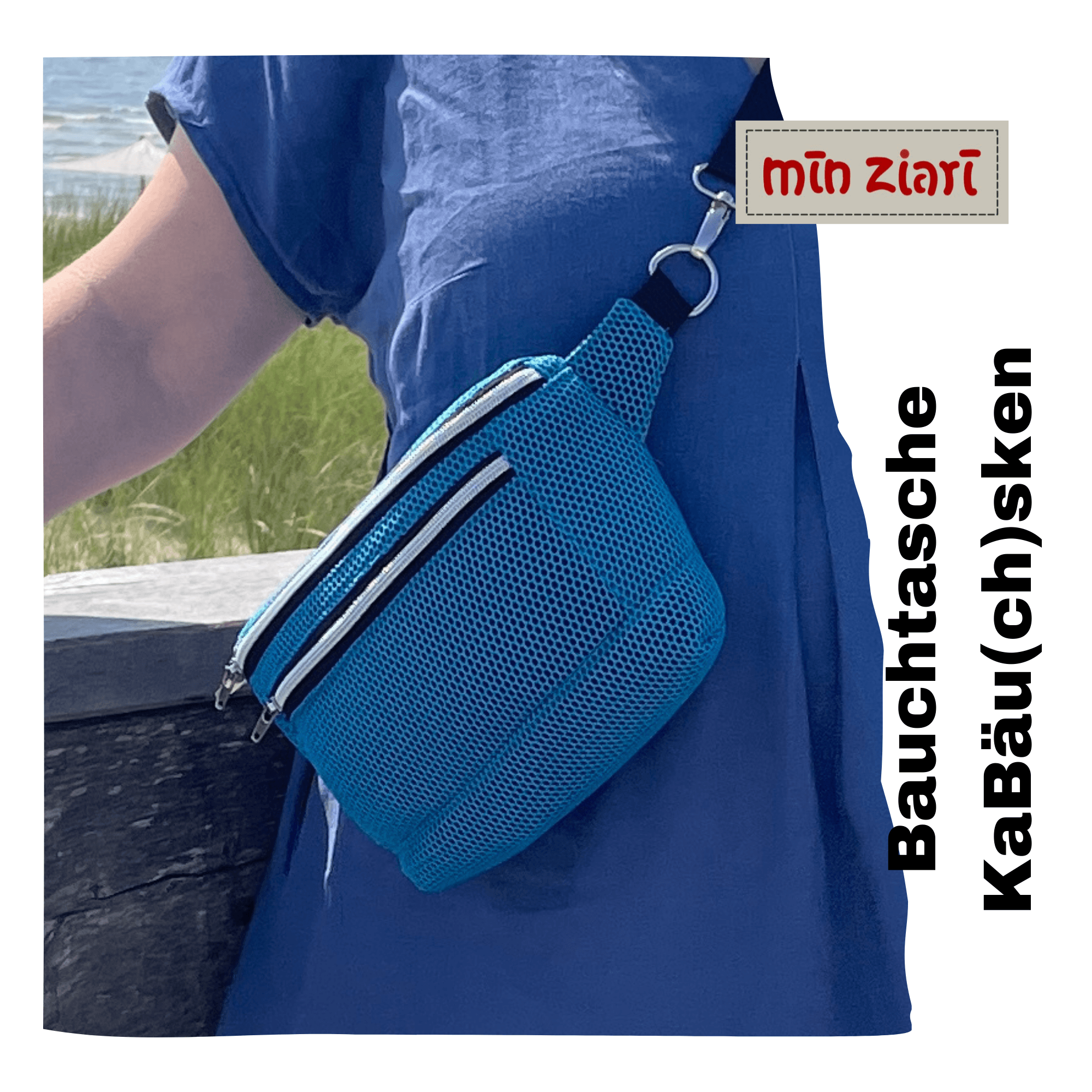 Schnittmuster Bauchtasche KaBäu(ch)sken - Sewando
