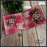 Digiset Blumen Ornament Plotten, Sublimation, Drucken, Digistamp - Sewando