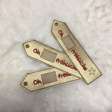 Stickdatei - DU-Riegel "Oh, DU fröhliche"