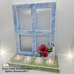 Digiset Blumen Ornament Kreise Plotten, Sublimation, Drucken, Digistamp - Sewando
