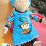 Schnittmuster "Puppenset Tunika to go mit Hose"