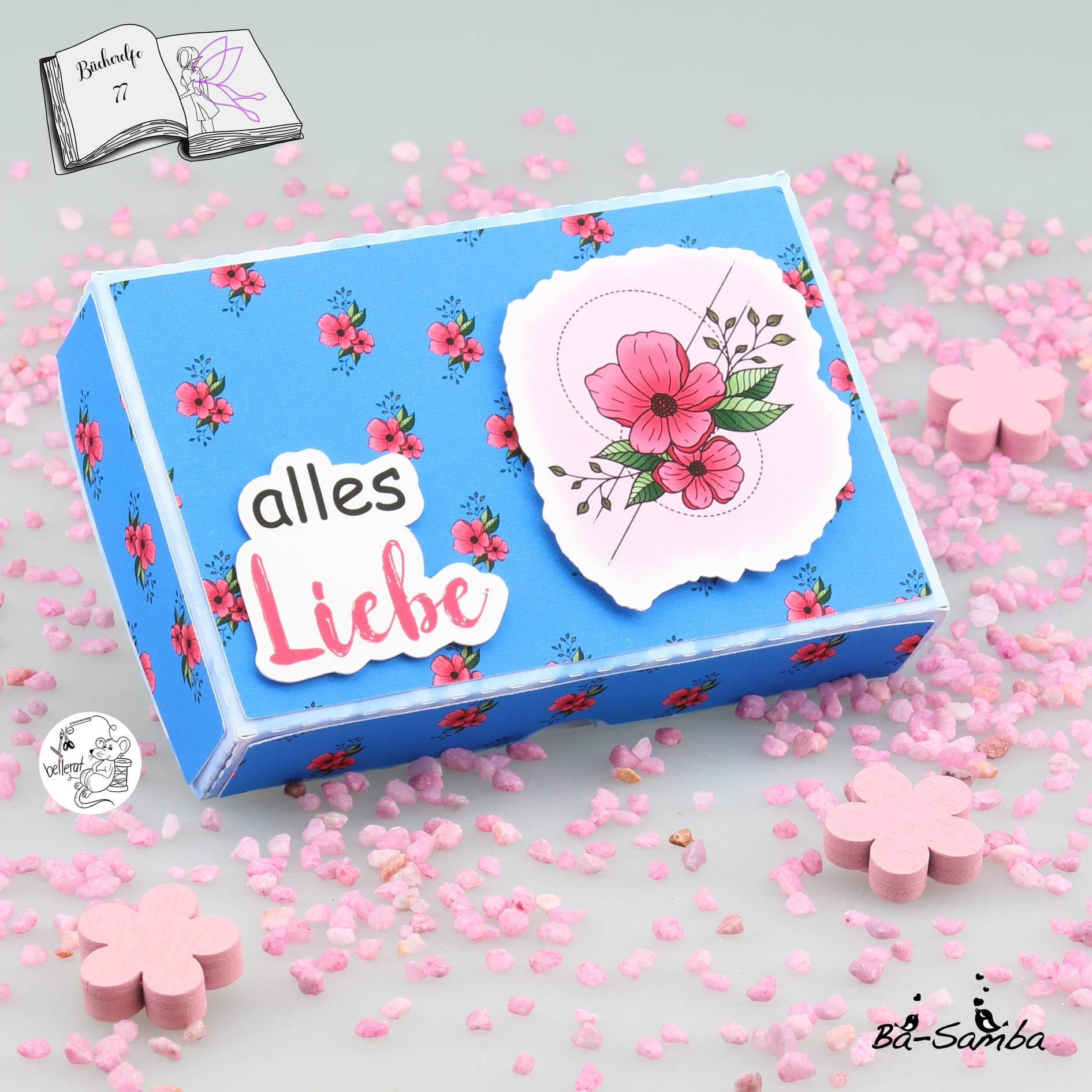 Digiset Blumen Ornament Kreise Plotten, Sublimation, Drucken, Digistamp - Sewando
