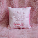 Stickdatei Pfote mit Herz 3D Trapunto Set 2621