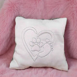 Stickdatei Pfote  Füße mit Herz 3D Trapunto Set 2622