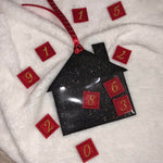 Stickdatei - Adventskalender Lebkuchenhaus - Sewando