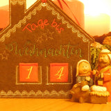 Stickdatei - Adventskalender Lebkuchenhaus - Sewando