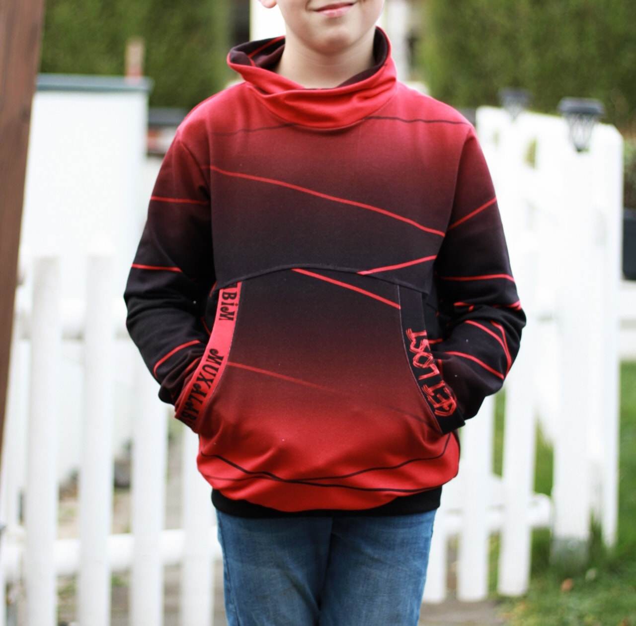 Schnittmuster Kuschelwölkchen Hoodie/ Longhoodie/ Hoodiekleid Größe 56-164 - Sewando