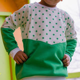 Schnittmuster Hoodie Mighty X Kross Gr.74 - 122 - Sewando