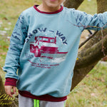 Schnittmuster Hoodie Mighty X Kross Gr.74 - 122 - Sewando