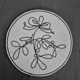 Stickdatei - Untersetzer Single Line Advent (24 Dateien) - Sewando