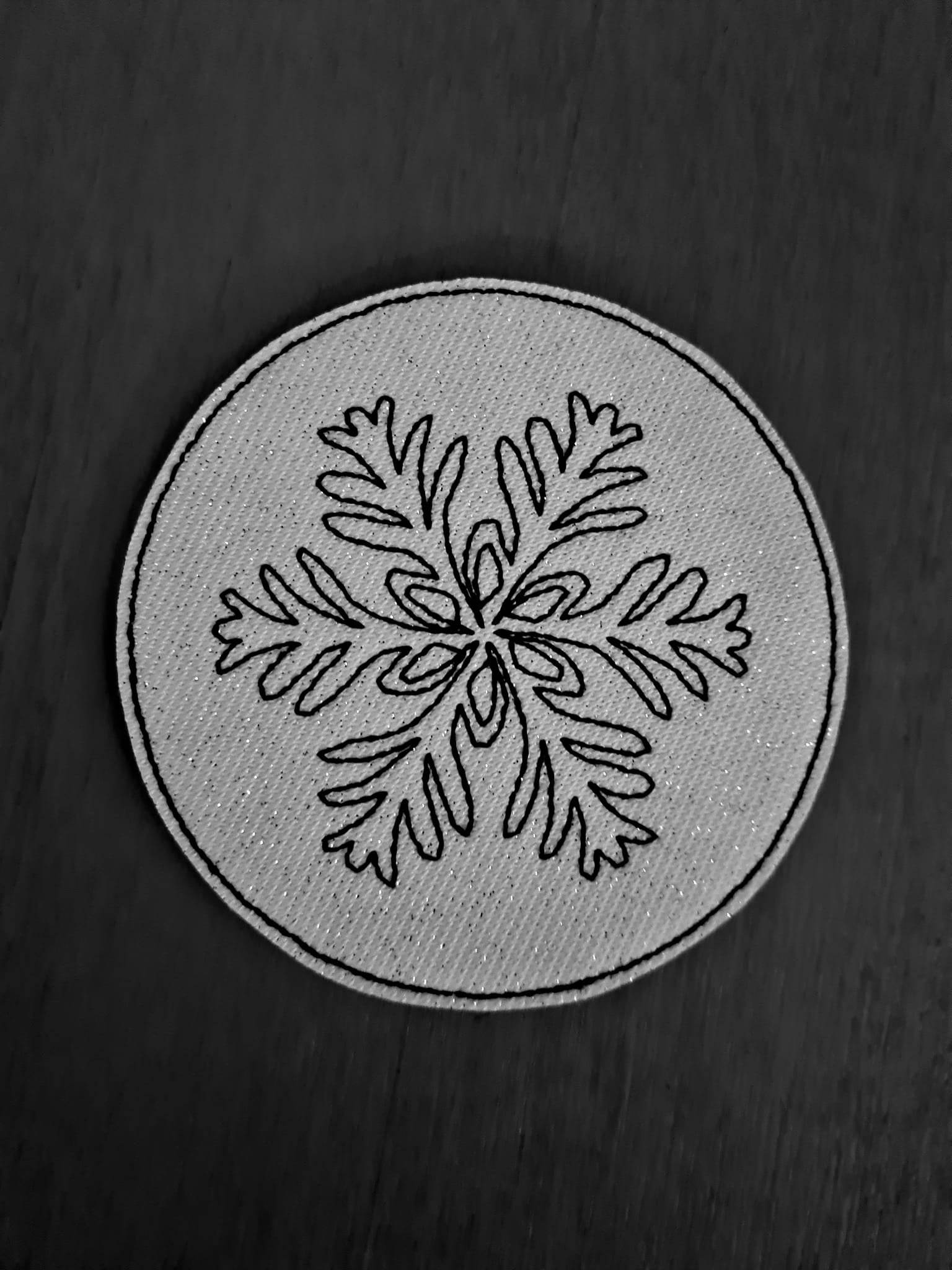 Stickdatei - Untersetzer Single Line Advent (24 Dateien) - Sewando