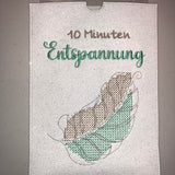 Stickdatei "10 Minuten Entspannung"