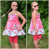 Schnittmuster Bijou Gr. 80 bis 158 Top/Tunika/Kleid - Sewando