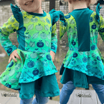 Schnittmuster Kleid AppleJuicy Gr. 80 bis 152 - Sewando