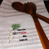 Stickdatei - Heute RETTICH die Welt - Sewando