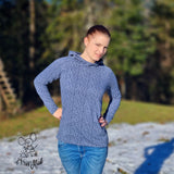 Schnittmuster Raglansweater / Hoodie ISTRANA Gr. 34-56 : - Sewando